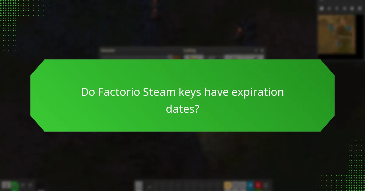 How can I secure my Steam account when using a Factorio key?