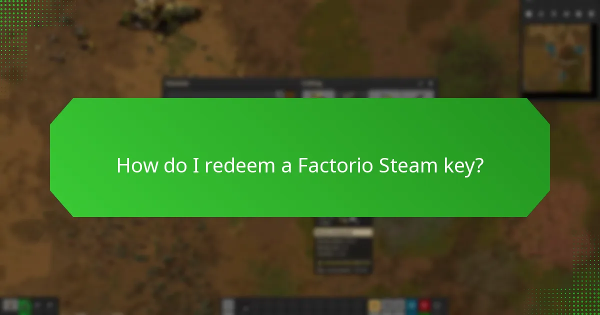 What are the guidelines for sharing a Factorio Steam key?