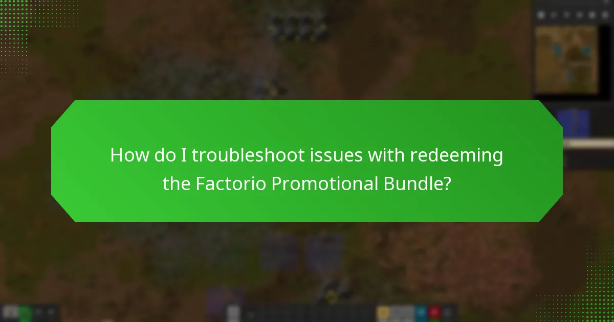 What additional content is included in the Factorio Promotional Bundle?