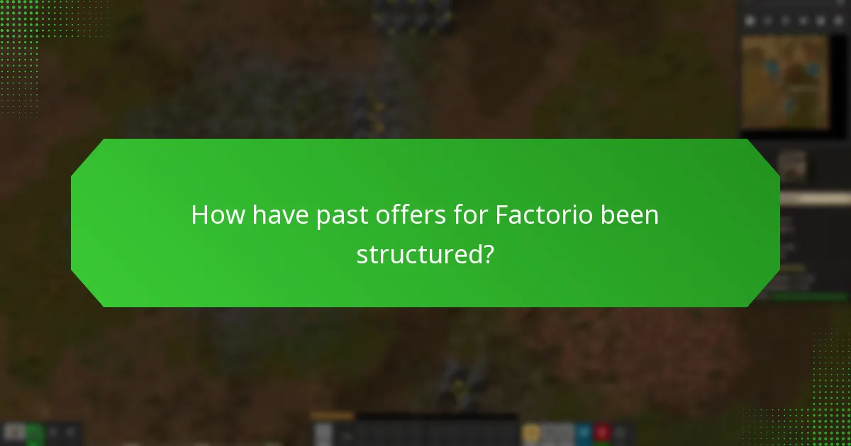 What is the user interest in Factorio promotional bundles?