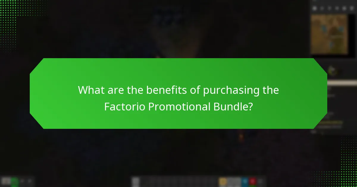 How do cross-promotions work within the Factorio Promotional Bundle?