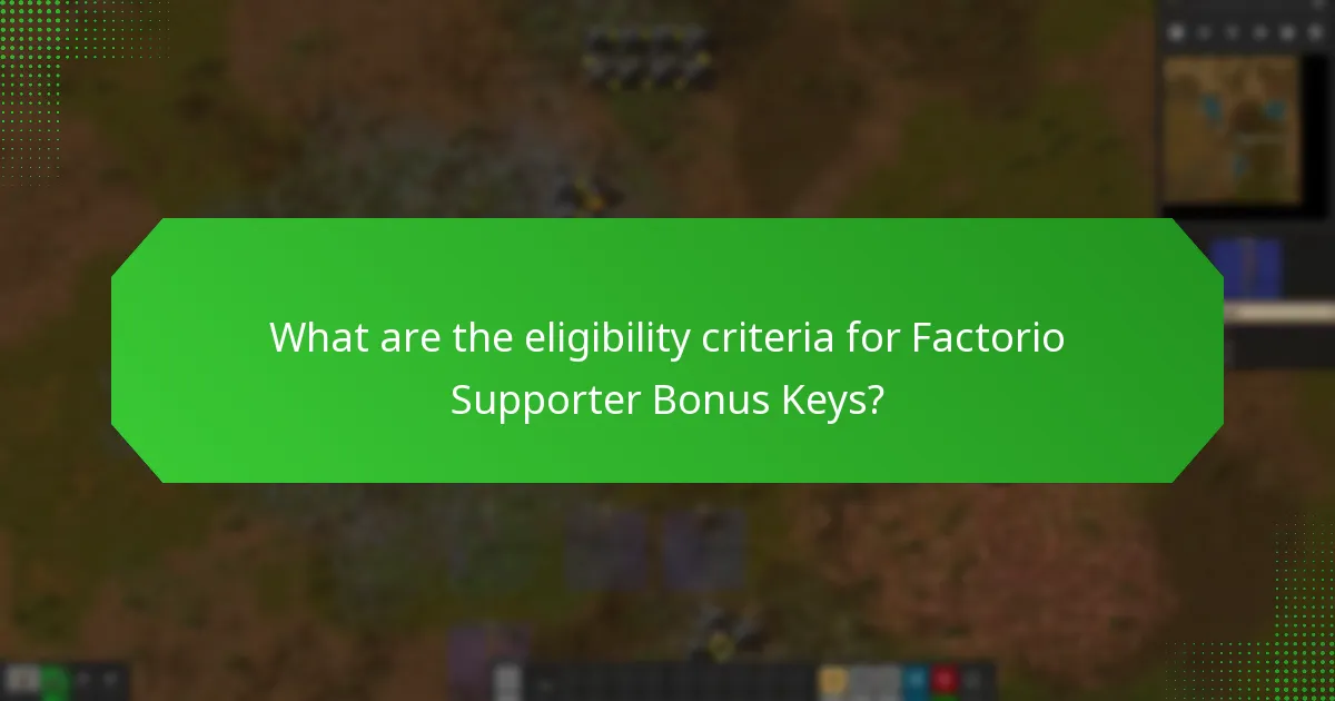 How do promotional bundles relate to Factorio Supporter Bonus Keys?