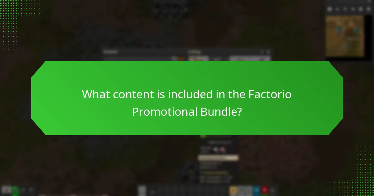 What are the user experiences with the Factorio Promotional Bundle?