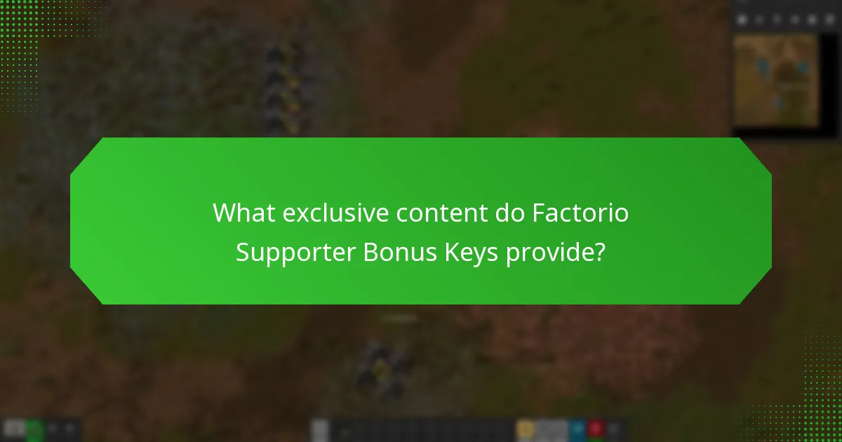 How to claim Factorio Supporter Bonus Keys?