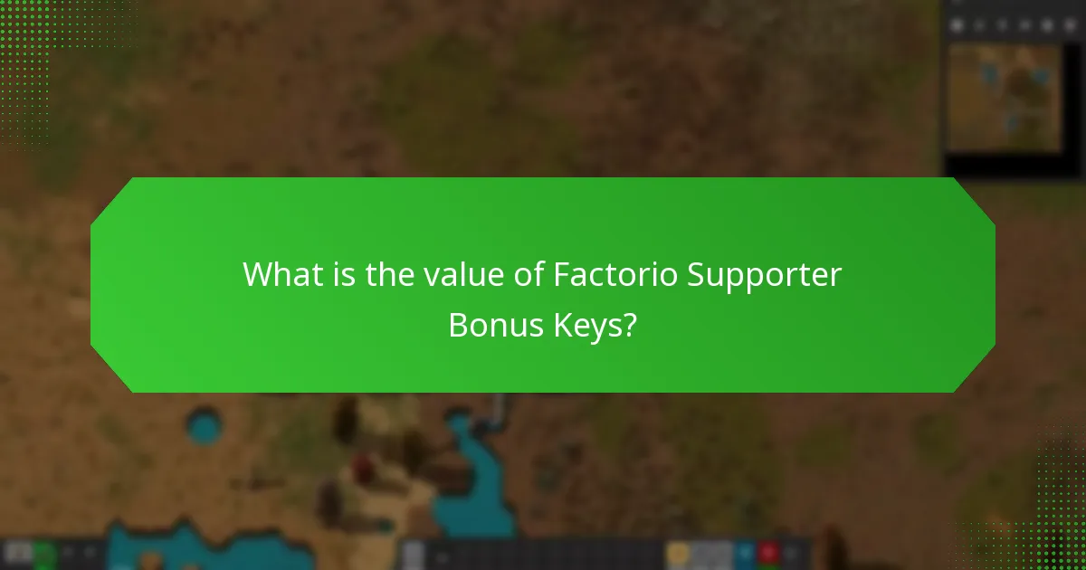 How do I redeem Factorio Supporter Bonus Keys?