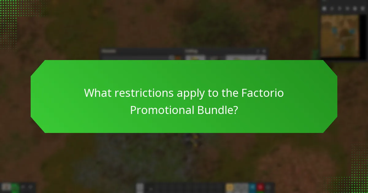 How to claim the Factorio Promotional Bundle?